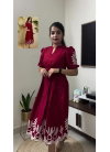 Elegent Rayon Midi Western Wear Dress Wholesale Price In Surat